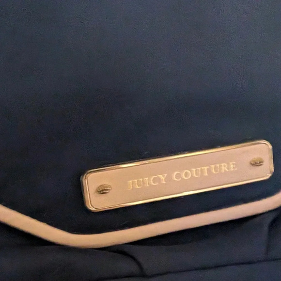 Navy And Beige Crossbody Juicy Couture Bag - Picture 7 of 9